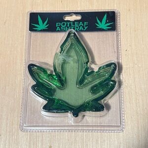Kheper Games Potleaf Ashtray 2010 Brand New Sealed Green 4oz Read Description!
